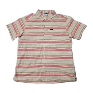 Columbia Shirt Short Sleeve Mens XL Regular Fit FISHING Outdoors Button Pocket